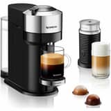 Magimix Vertuo Next Chrome Nespresso Pod Coffee Machine Plus Milk Frother