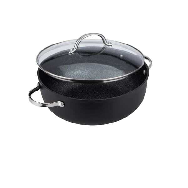 Prestige Scratch Guard Aluminium Chefs Casserole 28cm