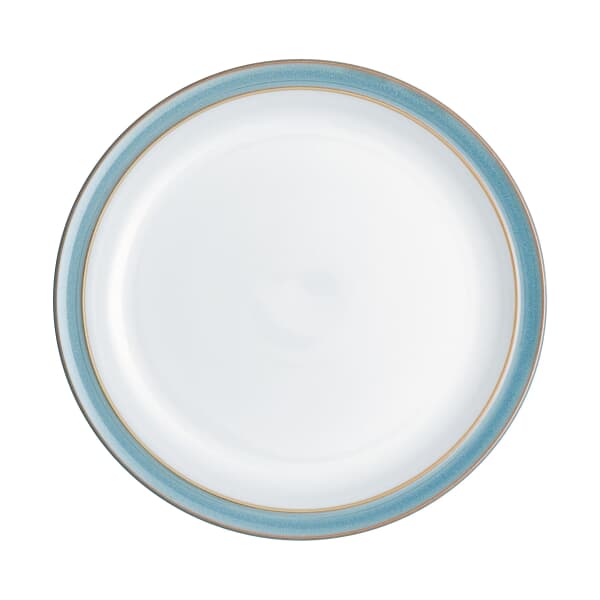 Denby Azure Rimmed Dinner Plate