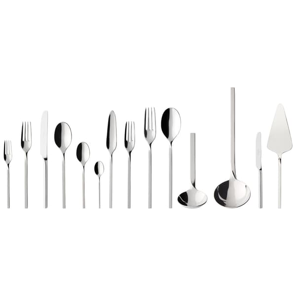 Villeroy and Boch New Wave 113 Piece Lunch Cutlery Set