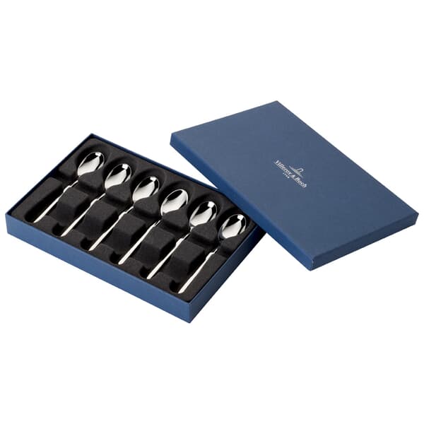 Villeroy And Boch New Wave Caffe Demi-tasse Spoon Set Of 6