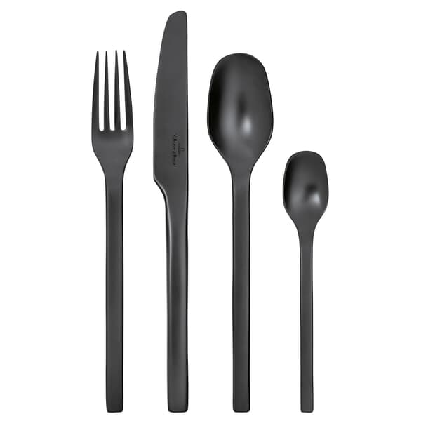 Villeroy and Boch Manufacture Rock - 16 Piece Cutlery Set