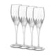Luigi Bormioli Diamante Champagne/Prosecco Glass 22cl Set Of 4