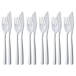WMF Fish Knives And Forks Set Of 6