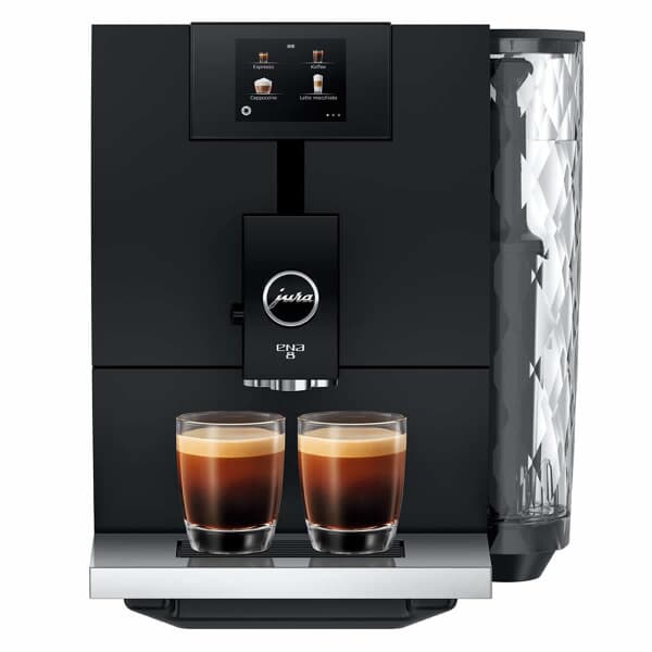Jura ENA 8 Automatic Bean to Cup Coffee Machine Metropolitan Black