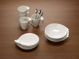 Villeroy and Boch Flow 16 Piece Breakfast Set