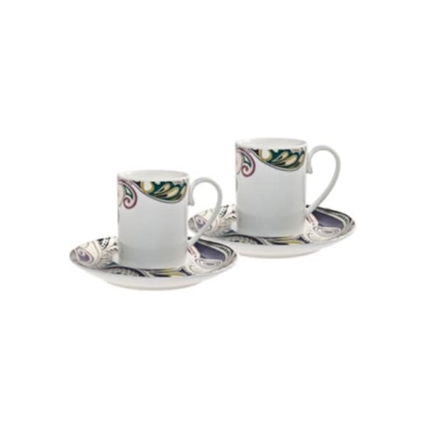 Denby Monsoon Cosmic Espresso Cup And Saucer Set