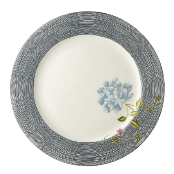 Laura Ashley Heritage Collectables - Midnight Pinstripe 30cm Plate