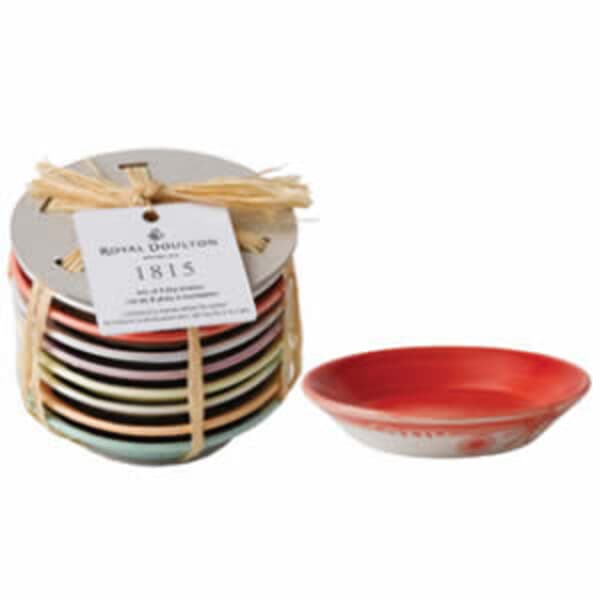 Royal Doulton 1815 Tapas Set Of 8 Dip Trays 9cm