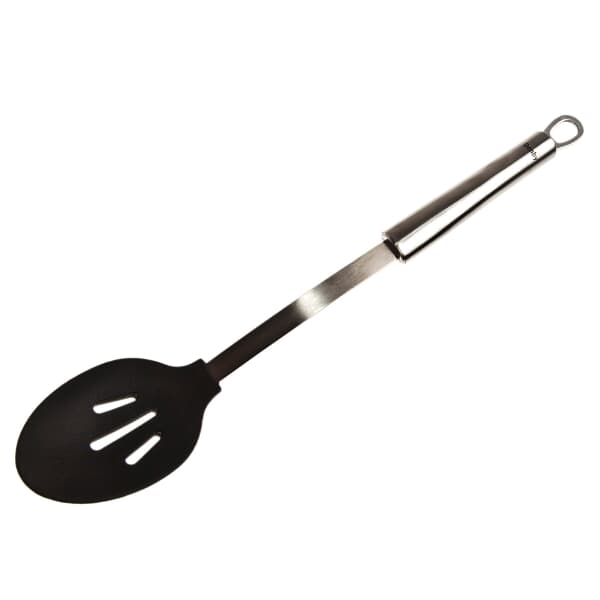 Denby Black Silicone Slotted Spoon