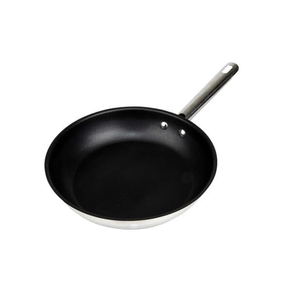 Denby Stainless Steel 24cm Open Frying Pan