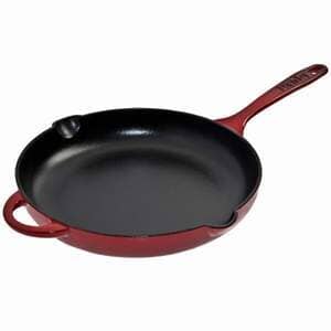 Denby Cherry Cast Iron 26cm Round Skillet