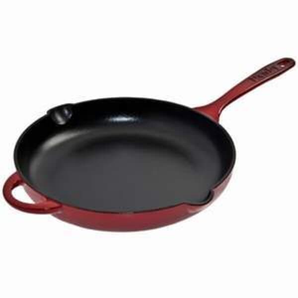 Denby Cherry Cast Iron 26cm Round Skillet