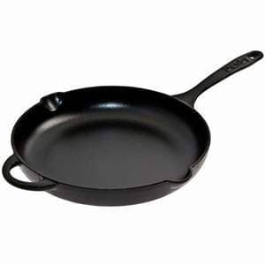 Denby Jet Black Cast Iron 26cm Round Skillet