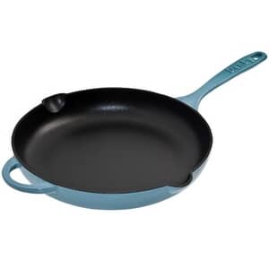 Denby Azure Cast Iron 26cm Round Skillet