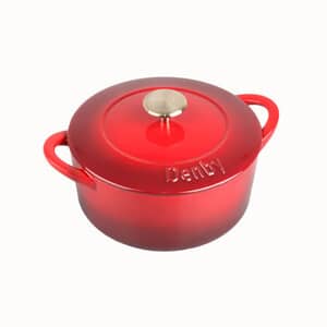 Denby Cherry Cast Iron 22cm Round Casserole