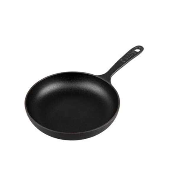 Denby Jet Black Cast Iron 20cm Omelette Pan
