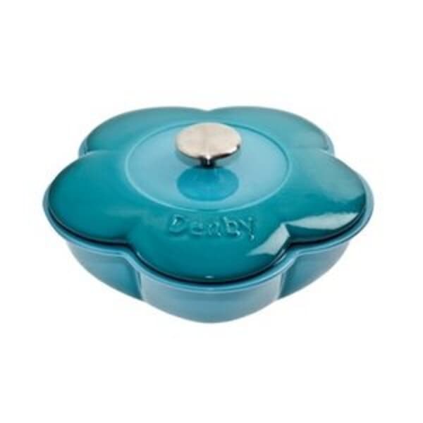 Denby Azure Flower Casserole
