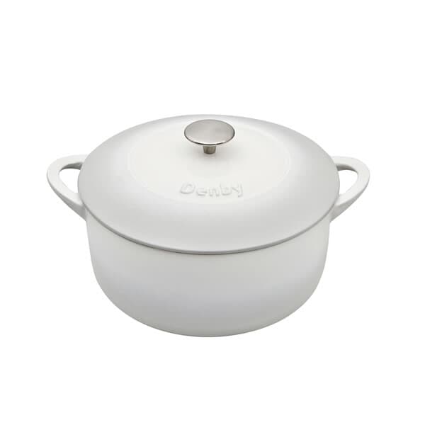 Denby Natural Canvas Cast Iron 26cm Round Casserole