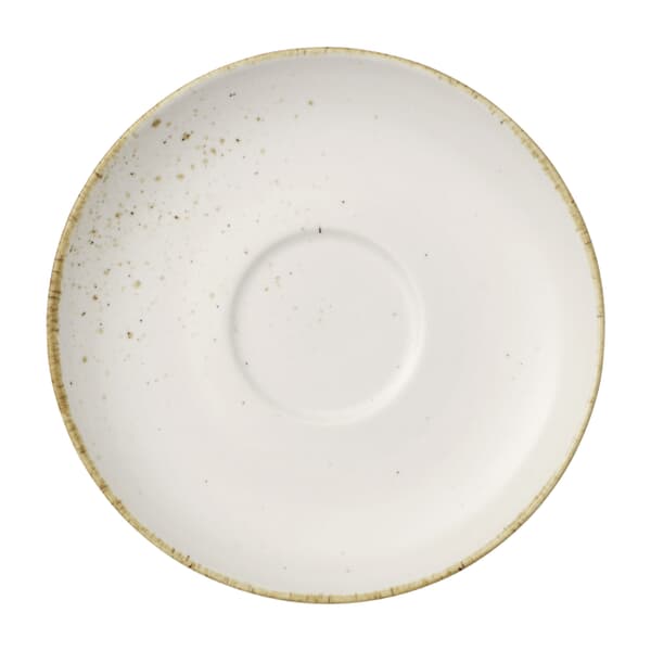 Villeroy and Boch Vivo Stoneware White - Large Coffee Cup Saucer