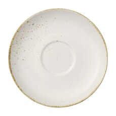 Villeroy and Boch Vivo Stoneware White - Large Coffee Cup Saucer