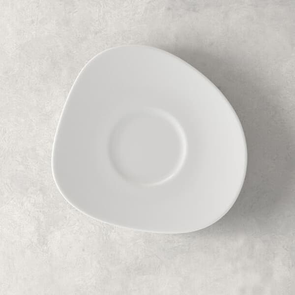 Villeroy and Boch Organic White - Coffee Cup Saucer 17.5cm