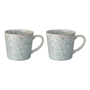 Denby Halo Speckle Set Of 2 Mugs