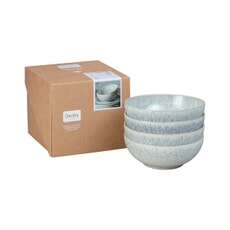 Denby Halo Speckle 4 Piece Cereal Bowl Set