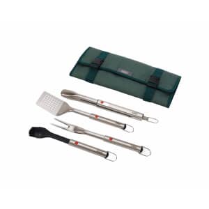 Joseph Joseph GrillOut 4-Piece S/S BBQ Utensil Set with Storage Case