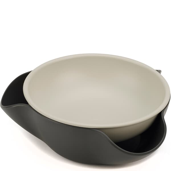 Joseph Joseph Double Dish Serving Bowl - Grey
