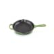 Le Creuset Signature Cast Iron 23cm Skillet Bamboo Green