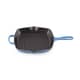 Le Creuset Signature Cast Iron 26cm Square Grillit Azure Blue