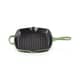Le Creuset Signature Cast Iron 26cm Square Grillit Bamboo Green