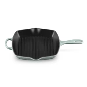 Le Creuset Signature Cast Iron 26cm Square Grillit Sea Salt