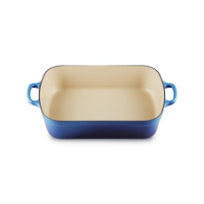 Le Creuset Signature Cast Iron 33cm Roaster Azure Blue