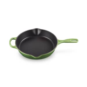 Le Creuset Signature Cast Iron 26cm Deep Skillet Bamboo Green