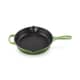 Le Creuset Signature Cast Iron 26cm Deep Skillet Bamboo Green