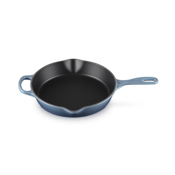 Le Creuset Signature Cast Iron 26cm Deep Skillet Chambray