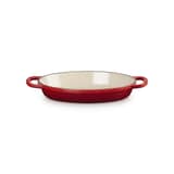 Le Creuset Signature Cast Iron 24cm Oval Gratin Dish Cerise
