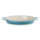 Le Creuset Signature Cast Iron 36cm Oval Gratin Dish Teal