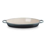 Le Creuset Signature Cast Iron 36cm Oval Gratin Dish Ocean