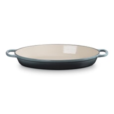Le Creuset Signature Cast Iron 36cm Oval Gratin Dish Ocean
