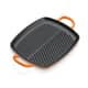 Le Creuset Signature Cast Iron 30cm Rectangular Grill Volcanic