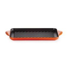 Le Creuset Cast Iron 32cm Rectangular Grill Volcanic