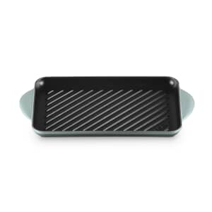 Le Creuset Cast Iron 32cm Rectangular Grill Sea Salt
