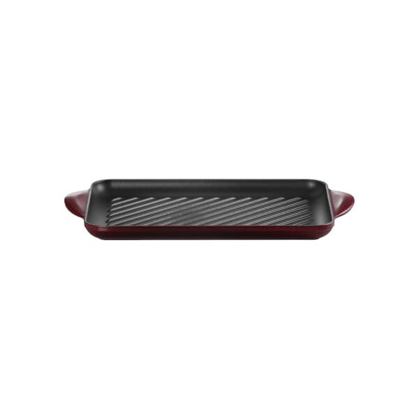 Le Creuset Cast Iron 32cm Rectangular Grill Garnet