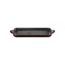 Le Creuset Cast Iron 32cm Rectangular Grill Garnet