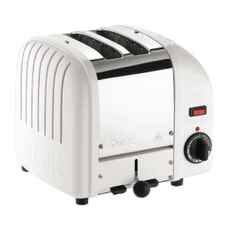 Dualit Classic Vario 2 Slot Toaster White 20248