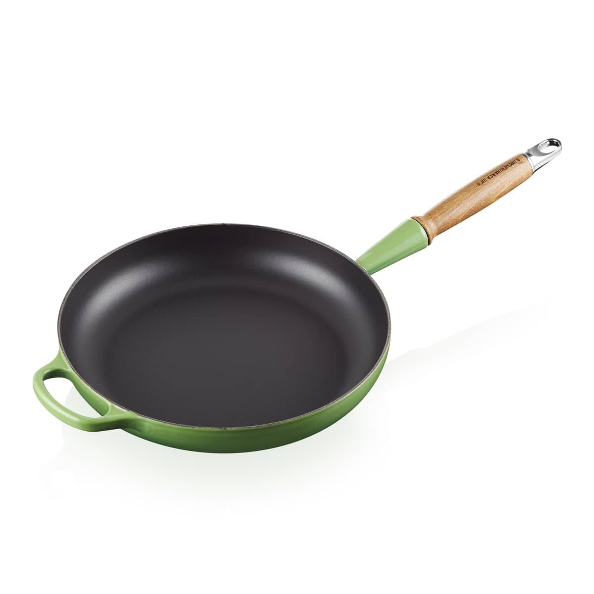 Le Creuset Signature Cast Iron 28cm Frying Pan Bamboo Green