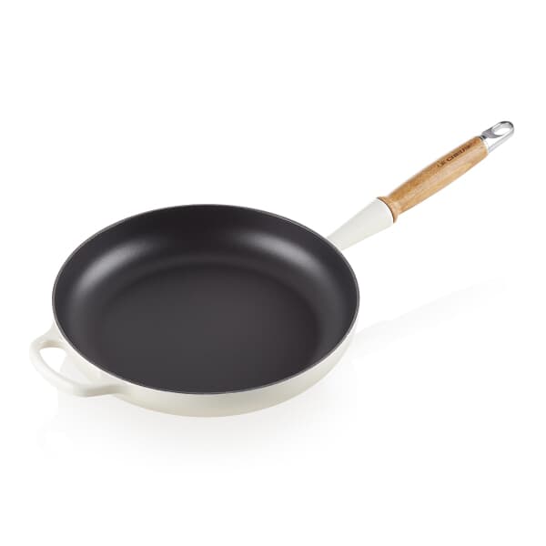 Le Creuset Signature Cast Iron 28cm Frying Pan Meringue
